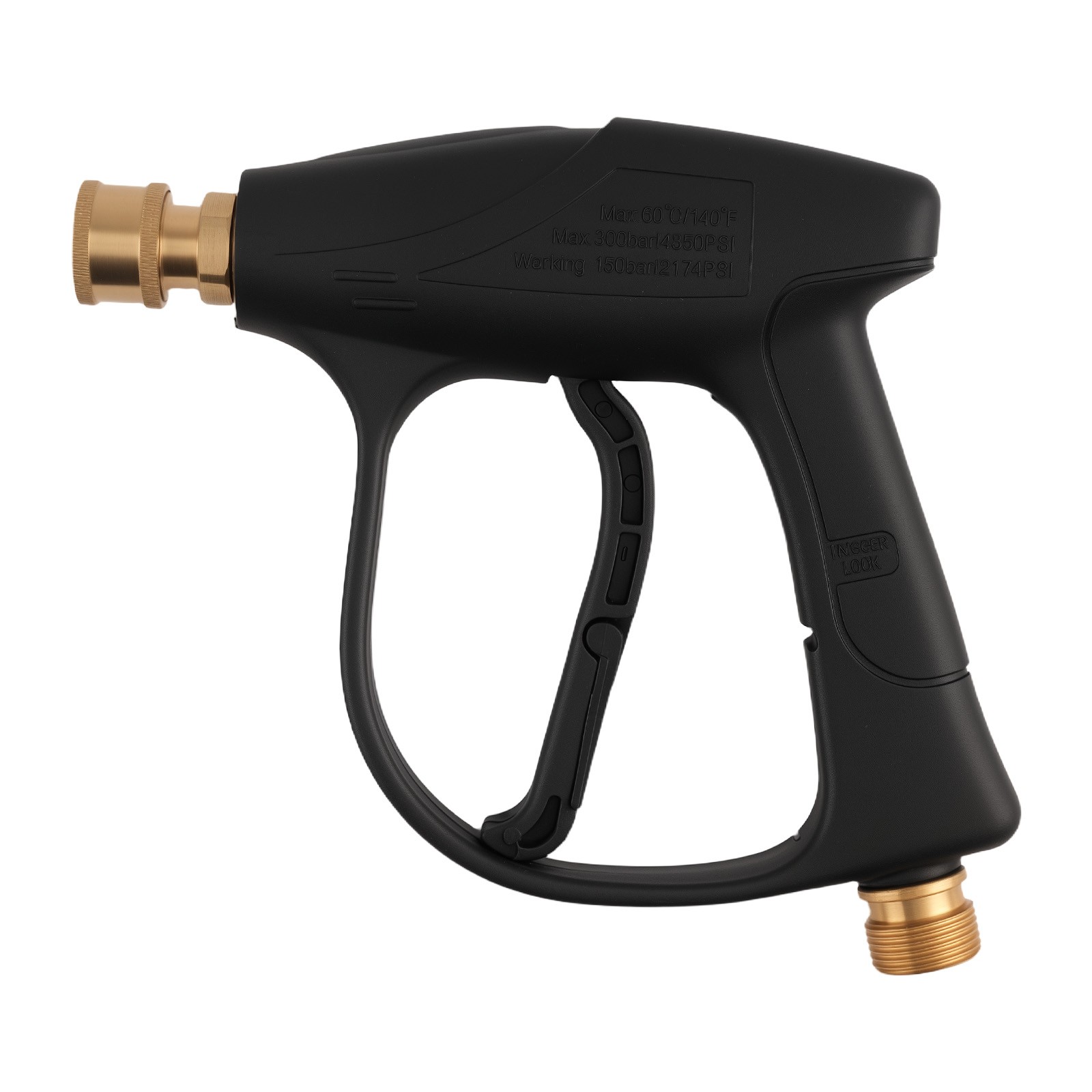 Car Wash Foam Cannon Wash Gun 1L Bottle 1/4 QC w/ 5 Spray Tips 0-60 Degree Range