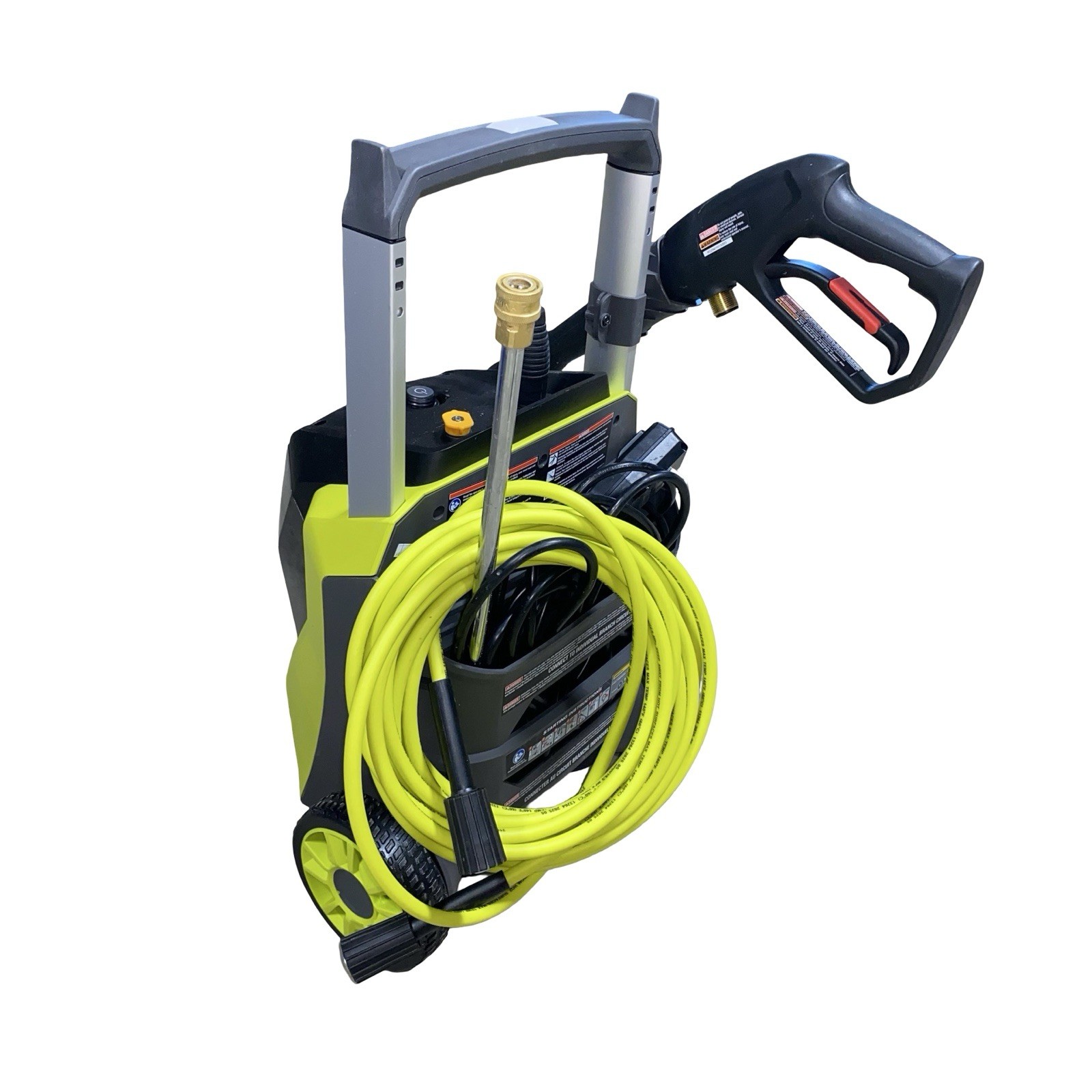 RYOBI 2100 PSI 1.2 GPM Cold Water Corded Pressure Washer & Foamer RY142012 USED