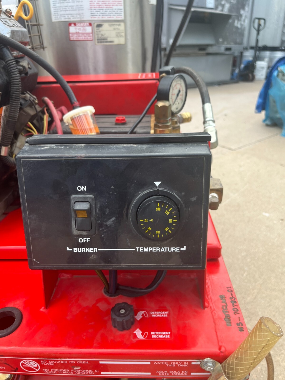 Hotsy 1260ss Power Washer with Cart