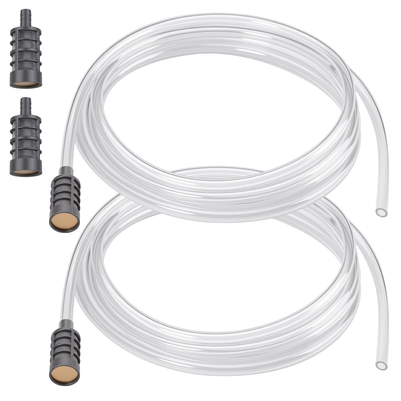 2 Pack Pressure Washer Siphon Hose and Filter Pressure Washer Soap Attachment…