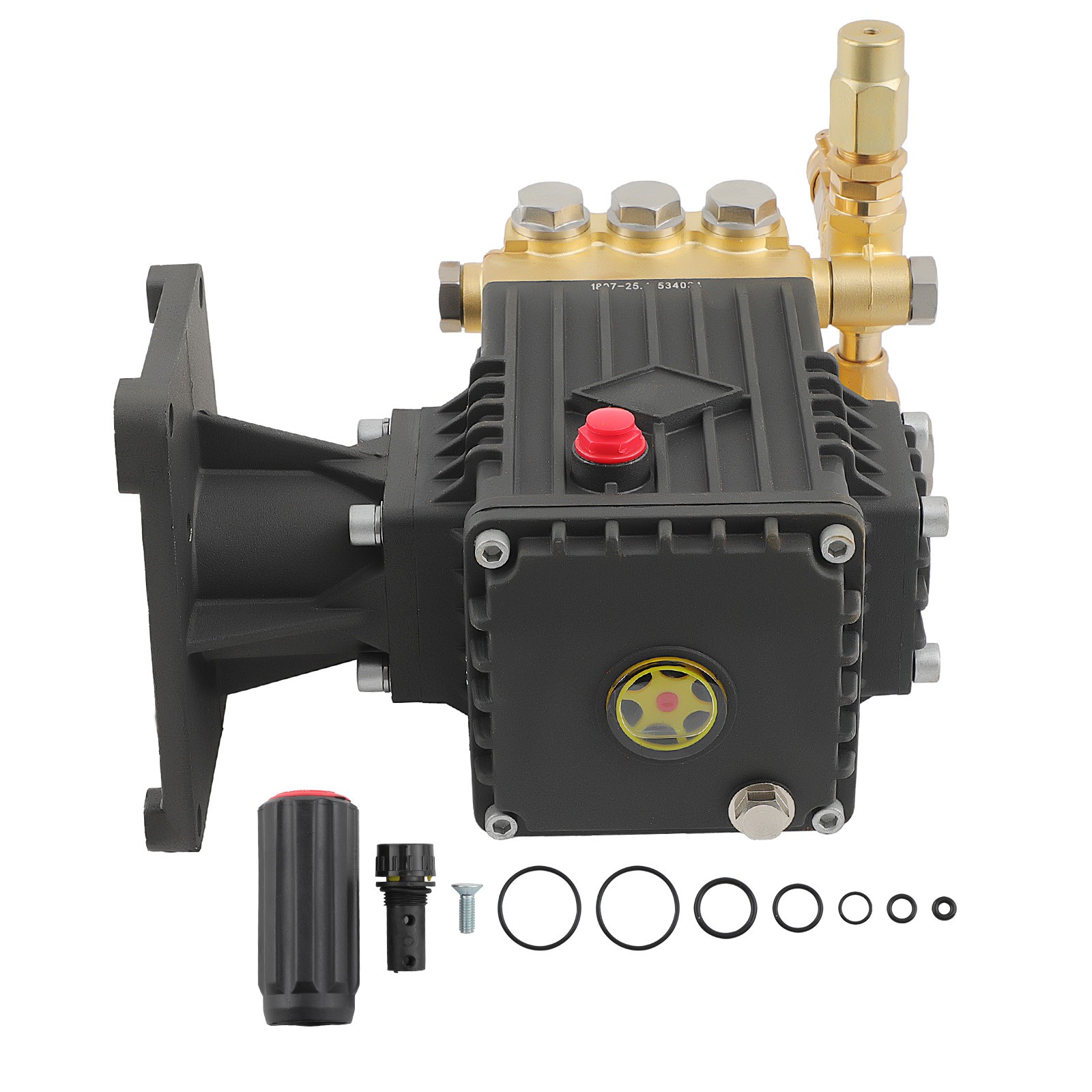 Pressure Washer Pump 4000PSI 4GPM 1″ Horizontal Shaft For Honda GX270 GX 390