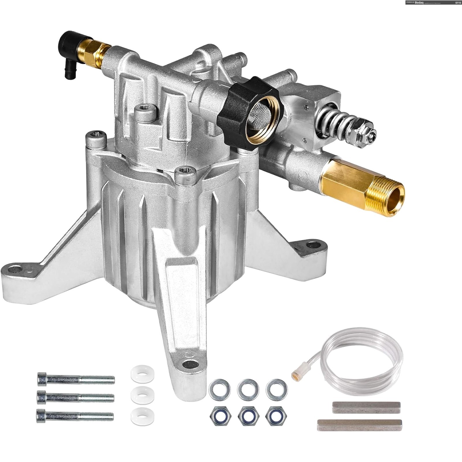 Aluminum 7/8″ Vertical Pump – 3000 PSI / 2.5 GPM for Efficient Power Washing