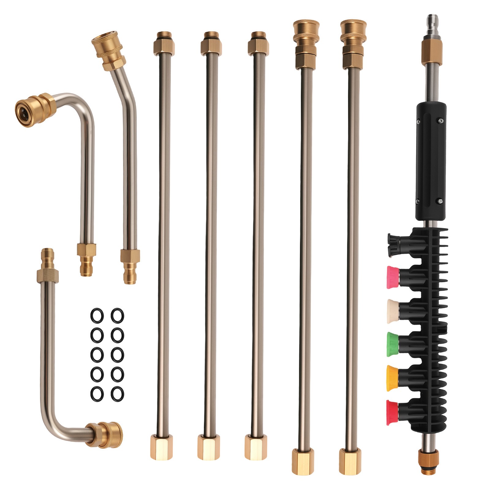 4000PSI High Pressure Washer Extension Wand Replace Lance Gutter Cleaner Kit