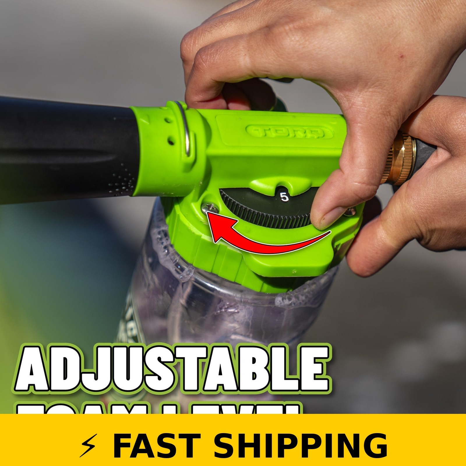 Chemical Guys TORQ Foam Blaster 6 – Foam Cannon for Garden Hose