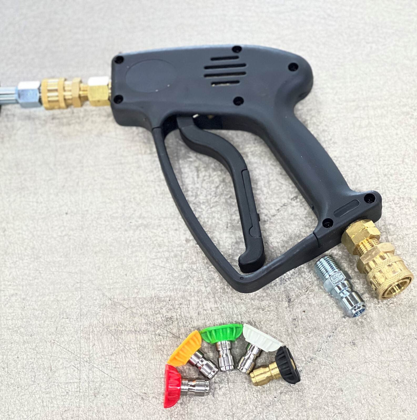 Power Washer Gun Assembly + Nozzle Kit