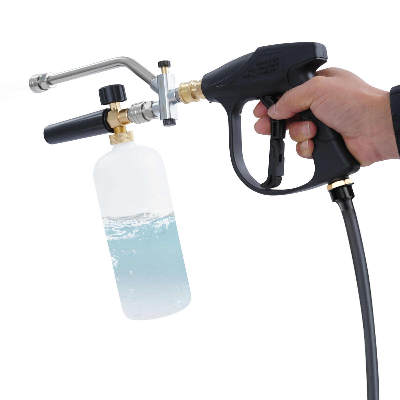 Pressure Washer Gun Pressure Washer Kit Pressure Washer Gun Replaceable Nozzles