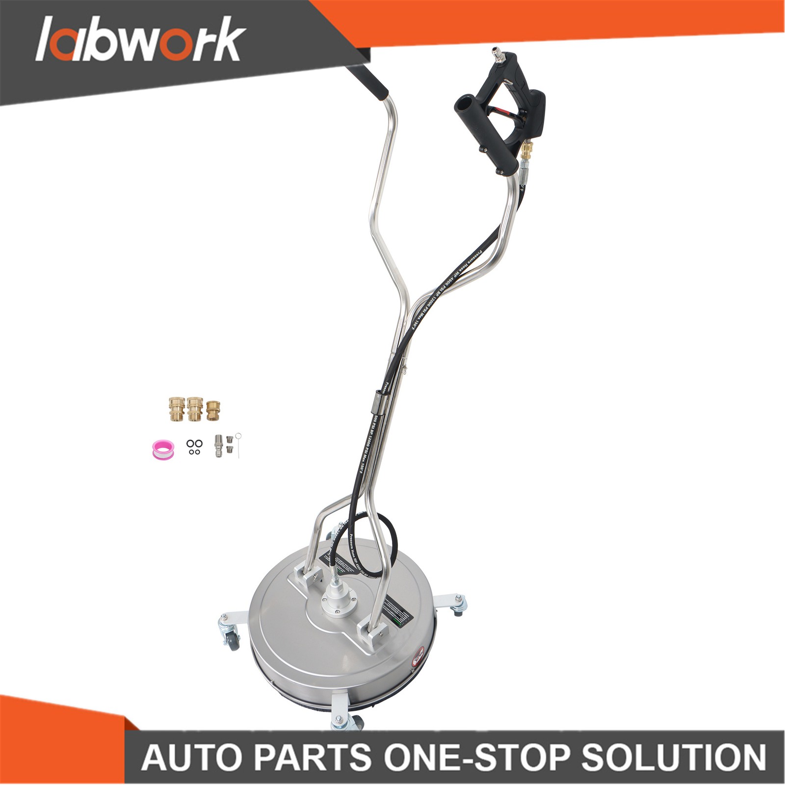 Labwork 20 Inch Pressure Washer Surface Cleaner Dual Handles 6000PSI Washer
