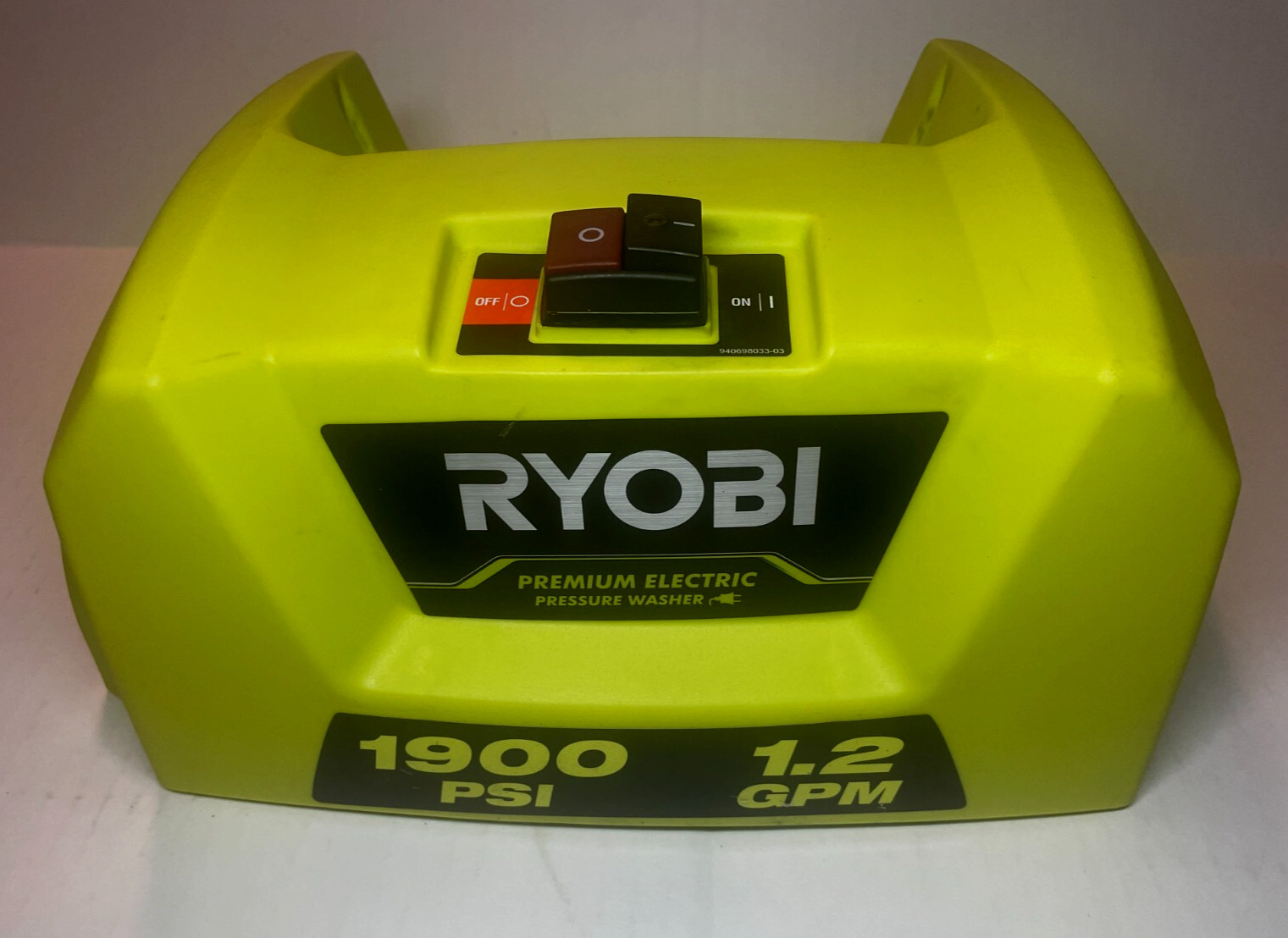 RYOBI Upper Housing for a RY1419MTVNM 1900 PSI 1.2 GPM Electric Pressure Washer