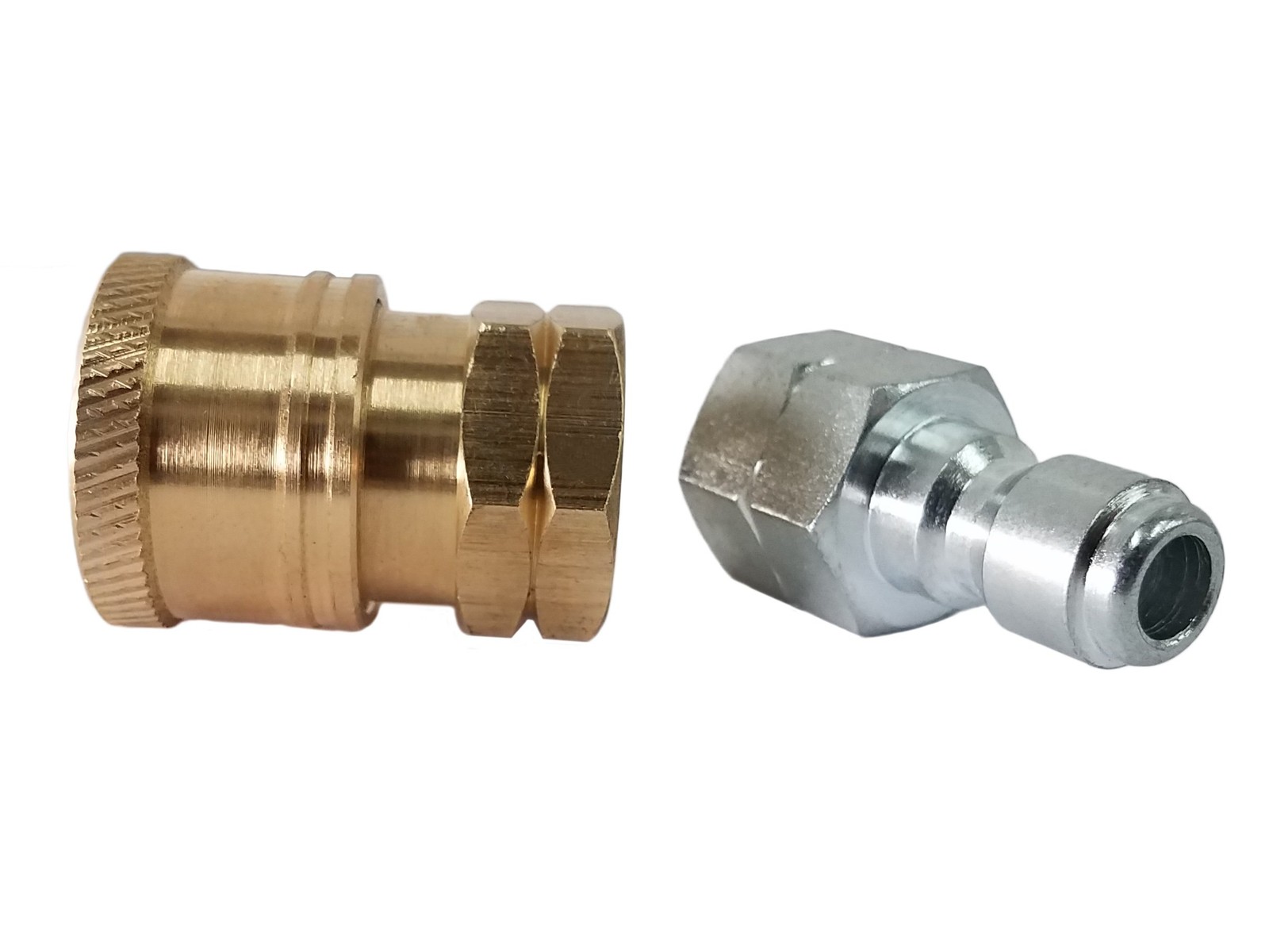 1/4 Inch Quick Connect Pressure Washer Adapter Set 5000 PSI Rating Fitting