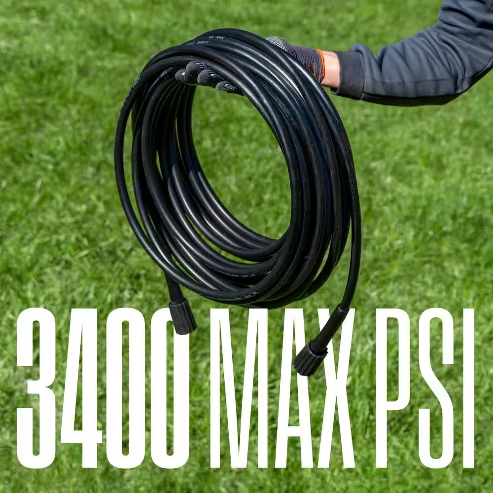 Westinghouse Pressure Washer Hose 50 ft 3400 PSI M22 Heavy Duty Replacement PVC