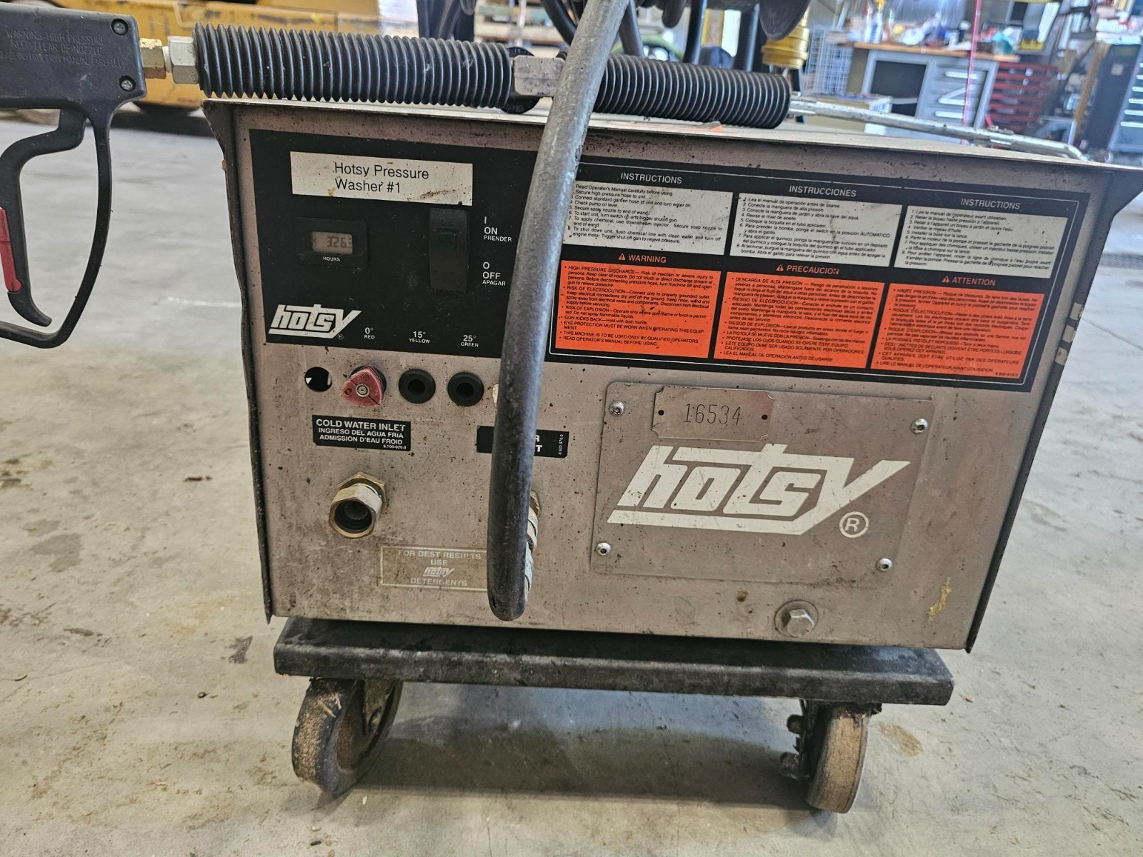 Hotsy 1745 Cold Water Pressure Washer