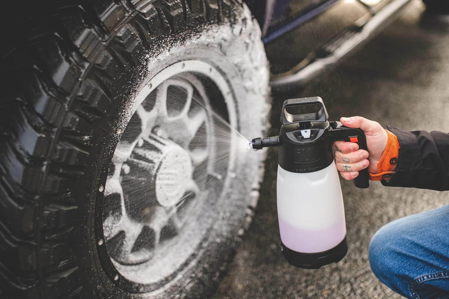 IK FOAM Pro 2+ 50 Oz Pump Sprayer – High-Pressure Foam for Car Detailing