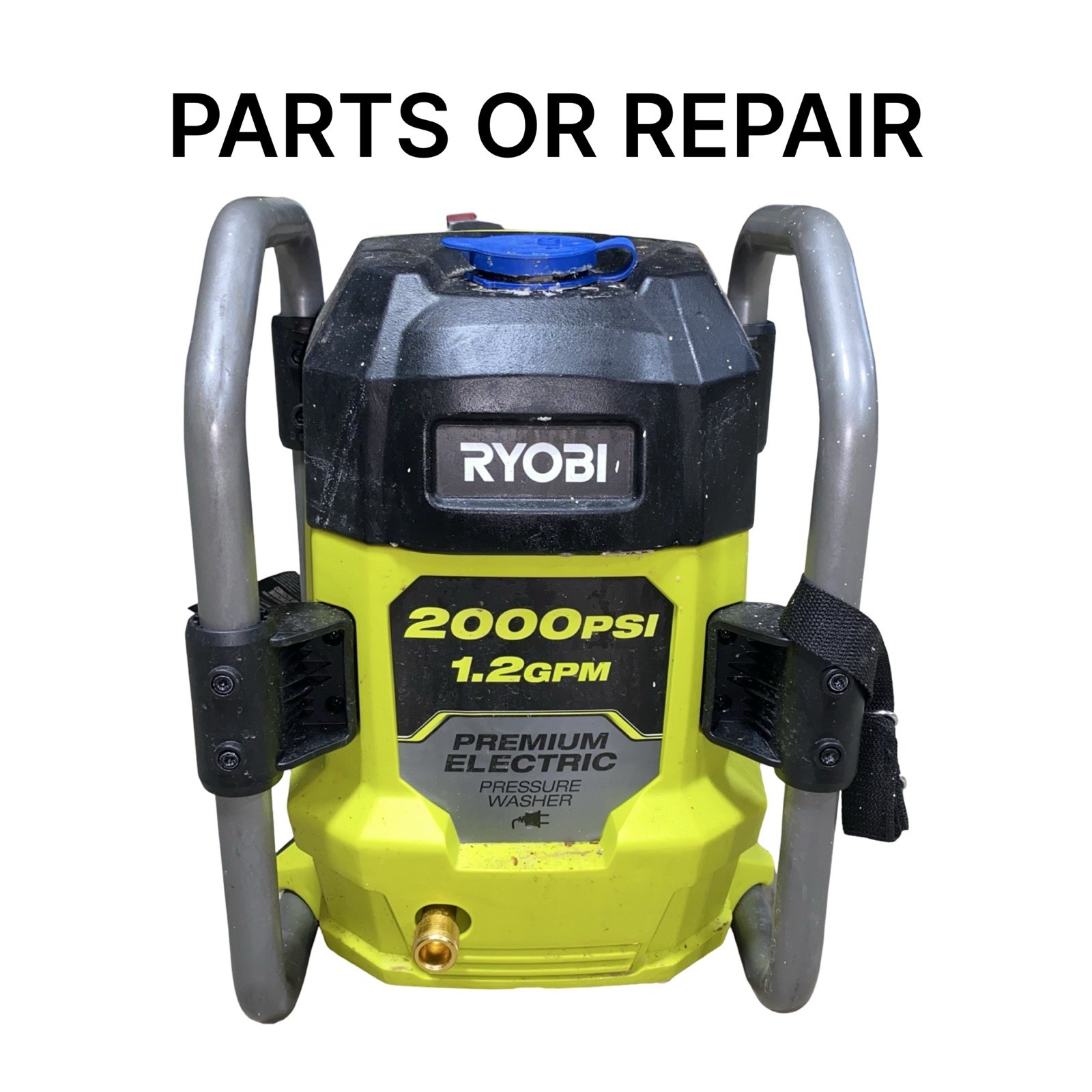Ryobi RY142022 2000 PSI Electric Pressure Washer – FOR PARTS/REPAIR – Unit Only