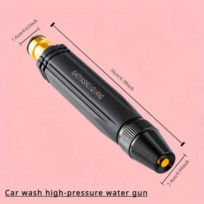 High Pressure Car Wash Water Gun Spray Nozzle Portable Washer for Auto