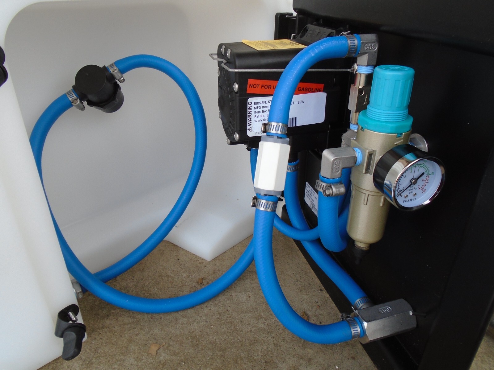 BioSafe Systems 5 Gallon Portable Air Pressure Smart Foam Sprayer FI-5N New