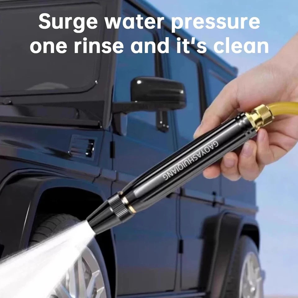 High Pressure Car Wash Water Gun Spray Nozzle Portable Washer for Auto