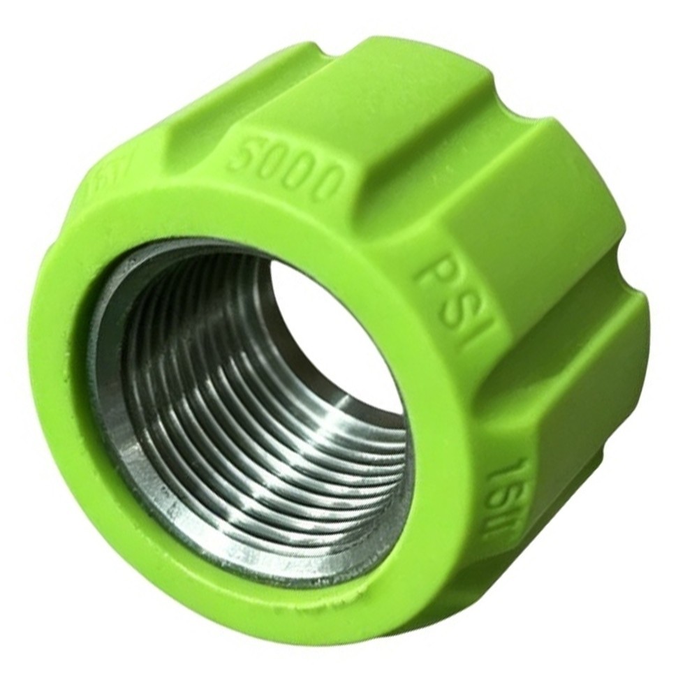 Green Plastic Knob Ring Nut for Foaming Pot – Bubble Foaming Pot Accessory Set