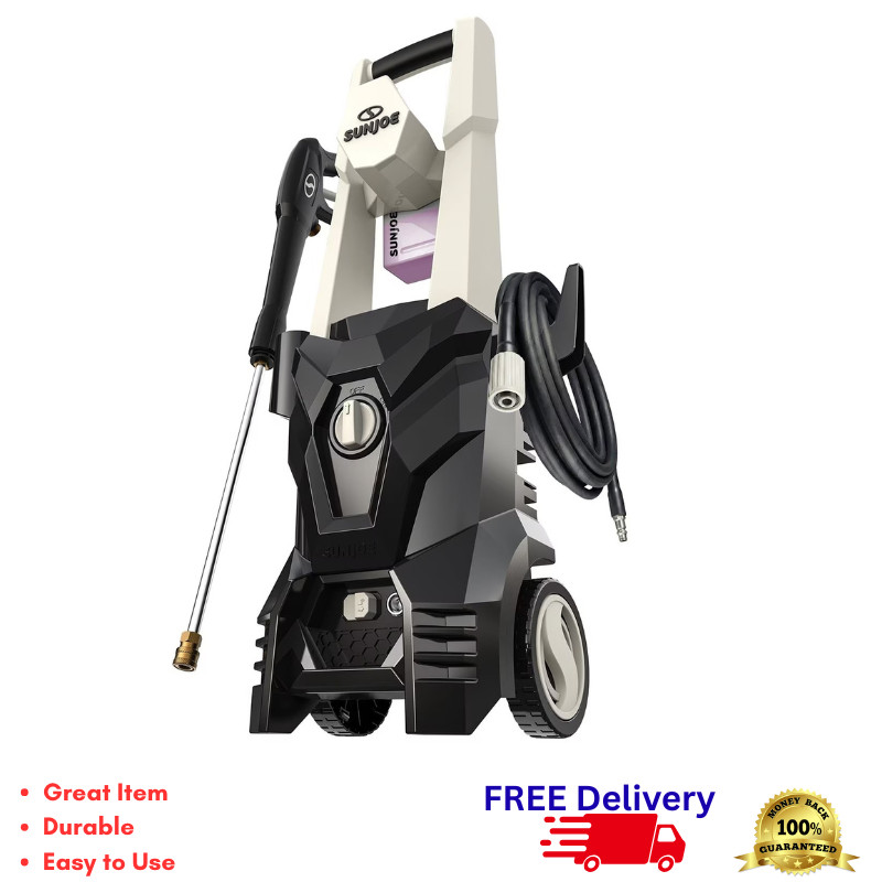 Sun Joe Electric Pressure Washer 2000 PSI 1.7 GPM 13-Amp Power Foamer Cannon New
