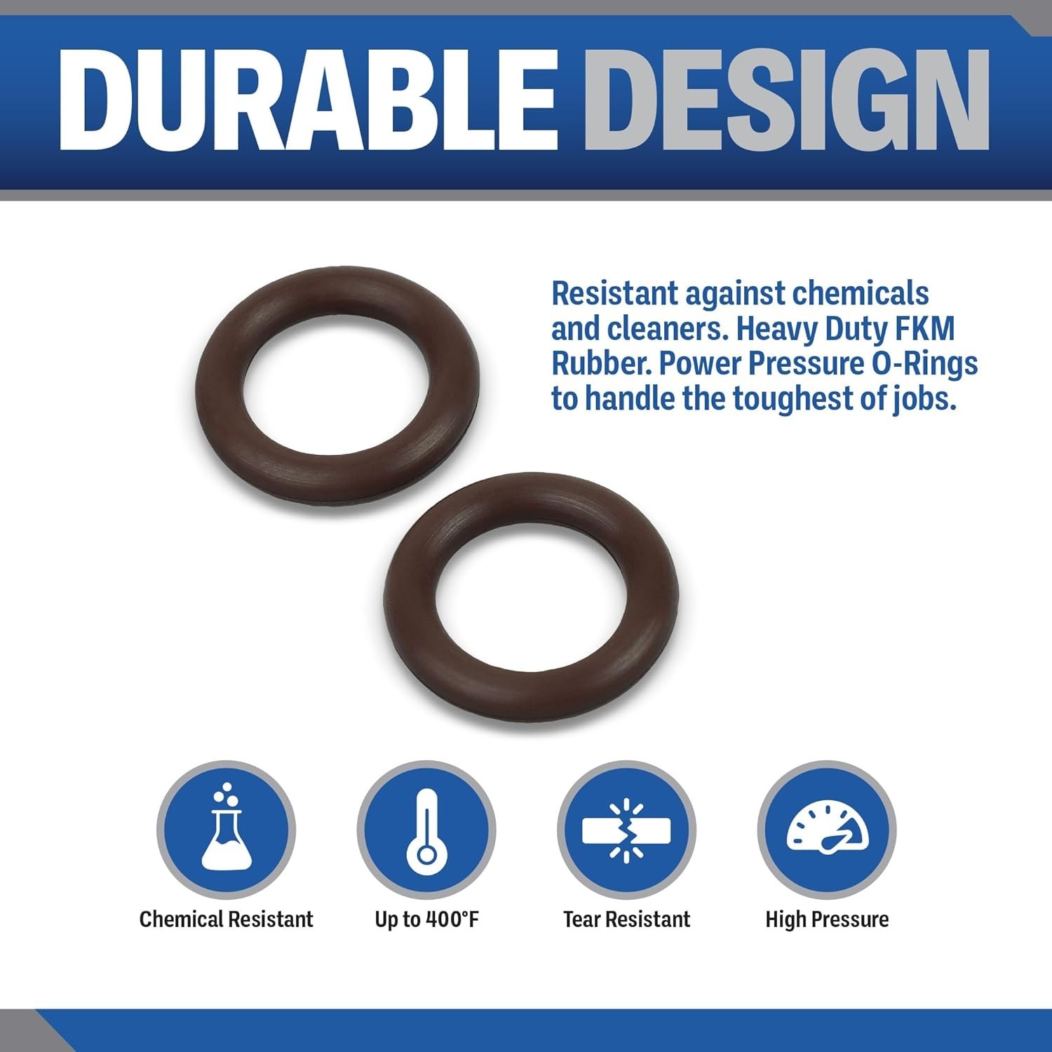High-Quality 1/4” Pressure Washer O Rings | 10 Pack for Ultimate Durability