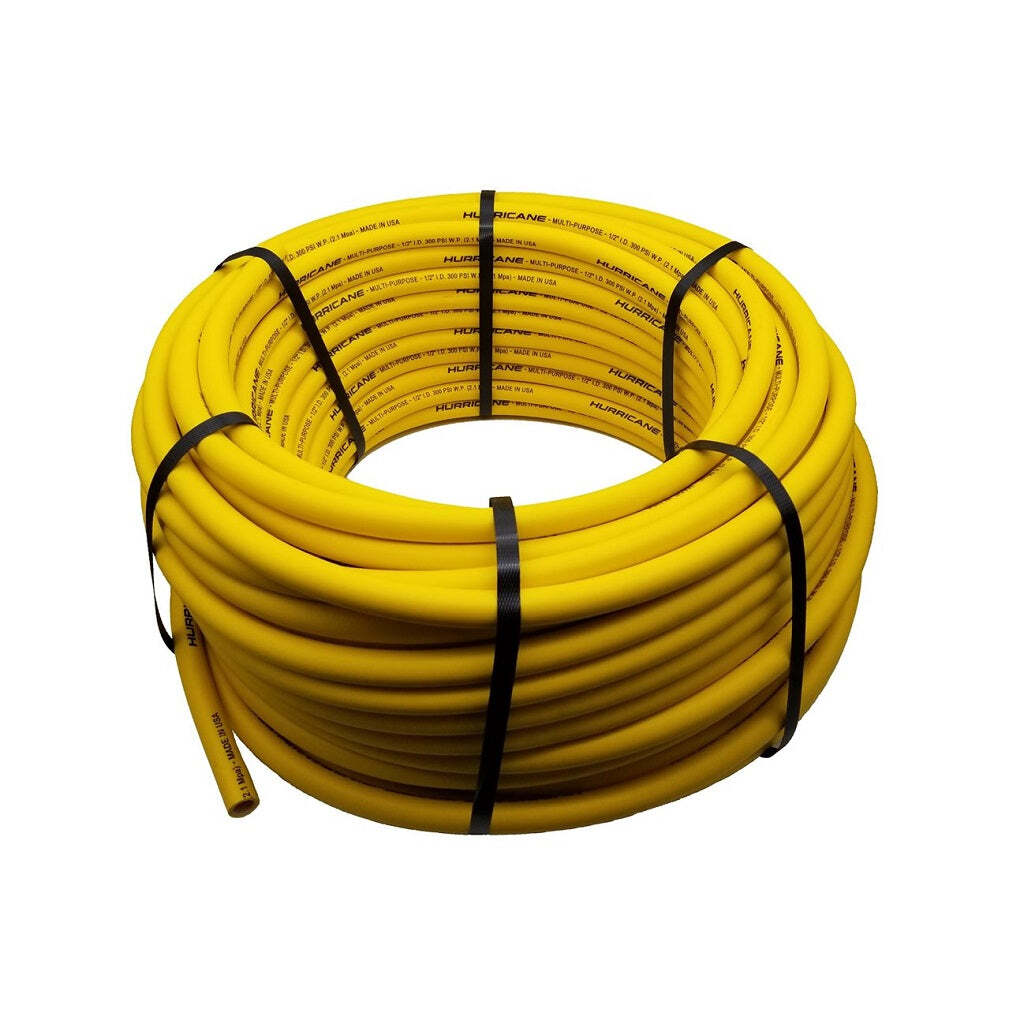Hurricane Softwash Hose 1/2″ x 200 ft, 300 PSI, Yellow
