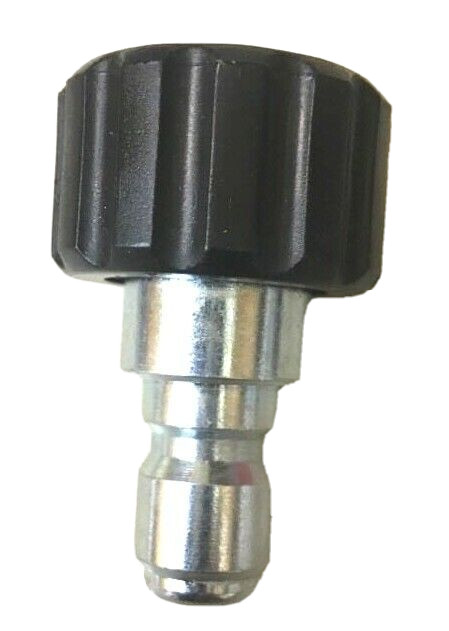 MTM Hydro 14mm Twist Seal Coupler X 3/8″ Stainless QC Plug 24.5014