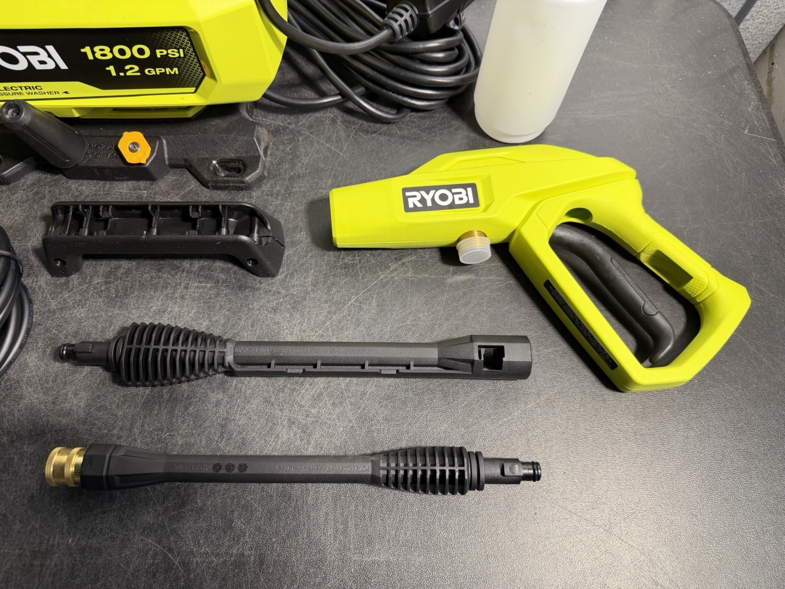 RYOBI RY141803 1800 PSI 1.2 GPM Electric Pressure Washer -New