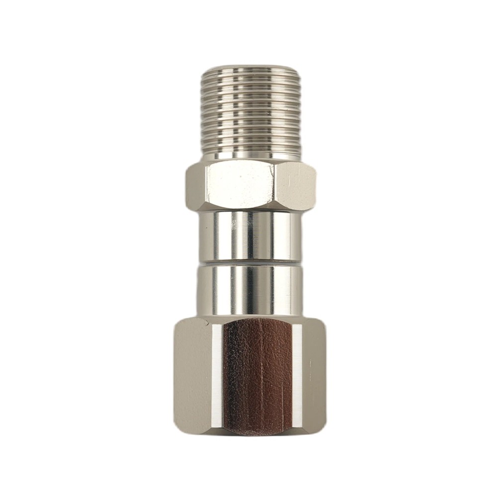 2 Pack 3/8″ NPT Pressure Washer Swivel Fittings, Stainless Steel…