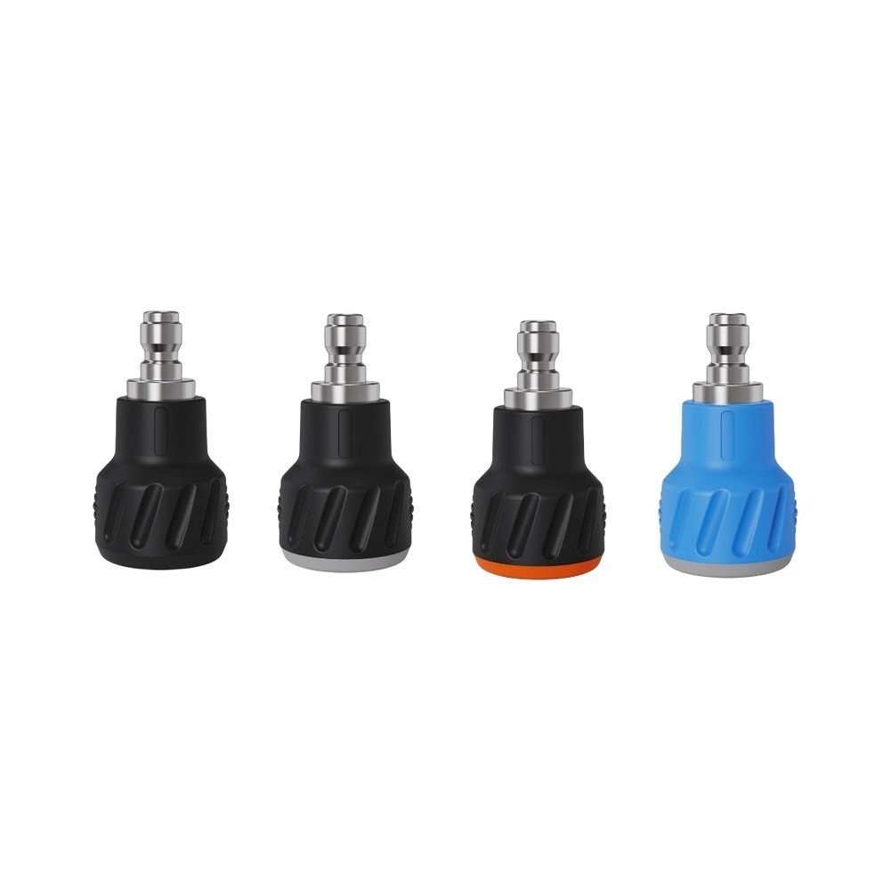 304 SS Pressure Washer Nozzle Set Includes 25deg 40deg Sizes 0.30 0.35 0.40