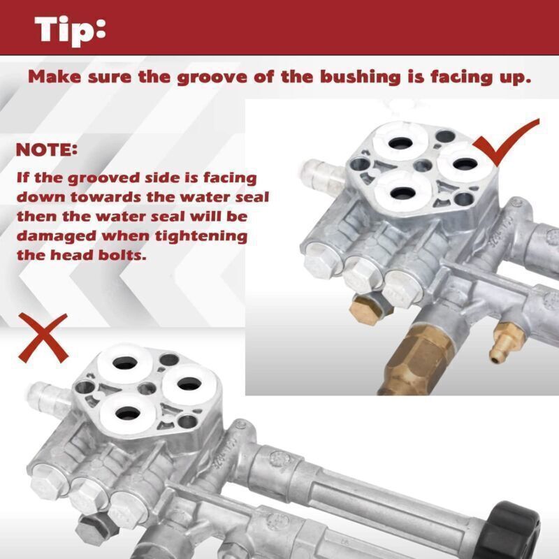 AR2840561 6 Bushings Replace for Annovi Reverberi RMW Pressure Washer Pump