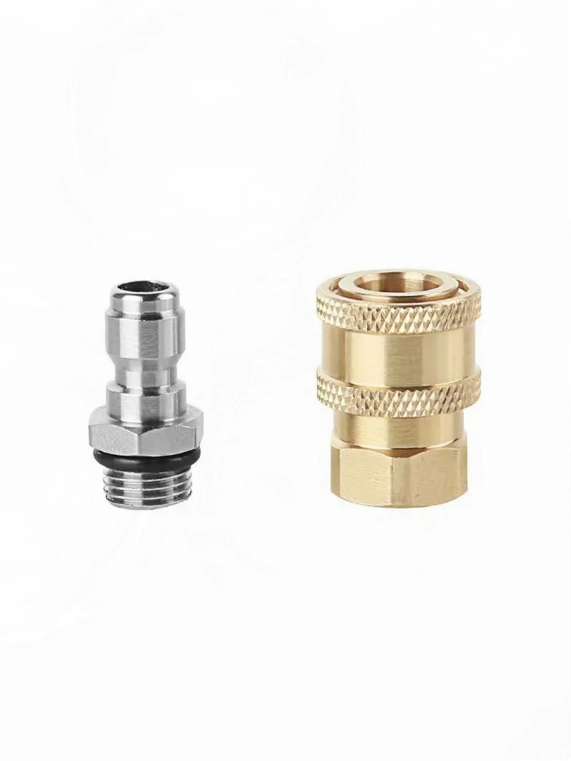 1/4 Quick Connect Pressure Washer Adapter Nozzle Coupler Foam Cannon Connector