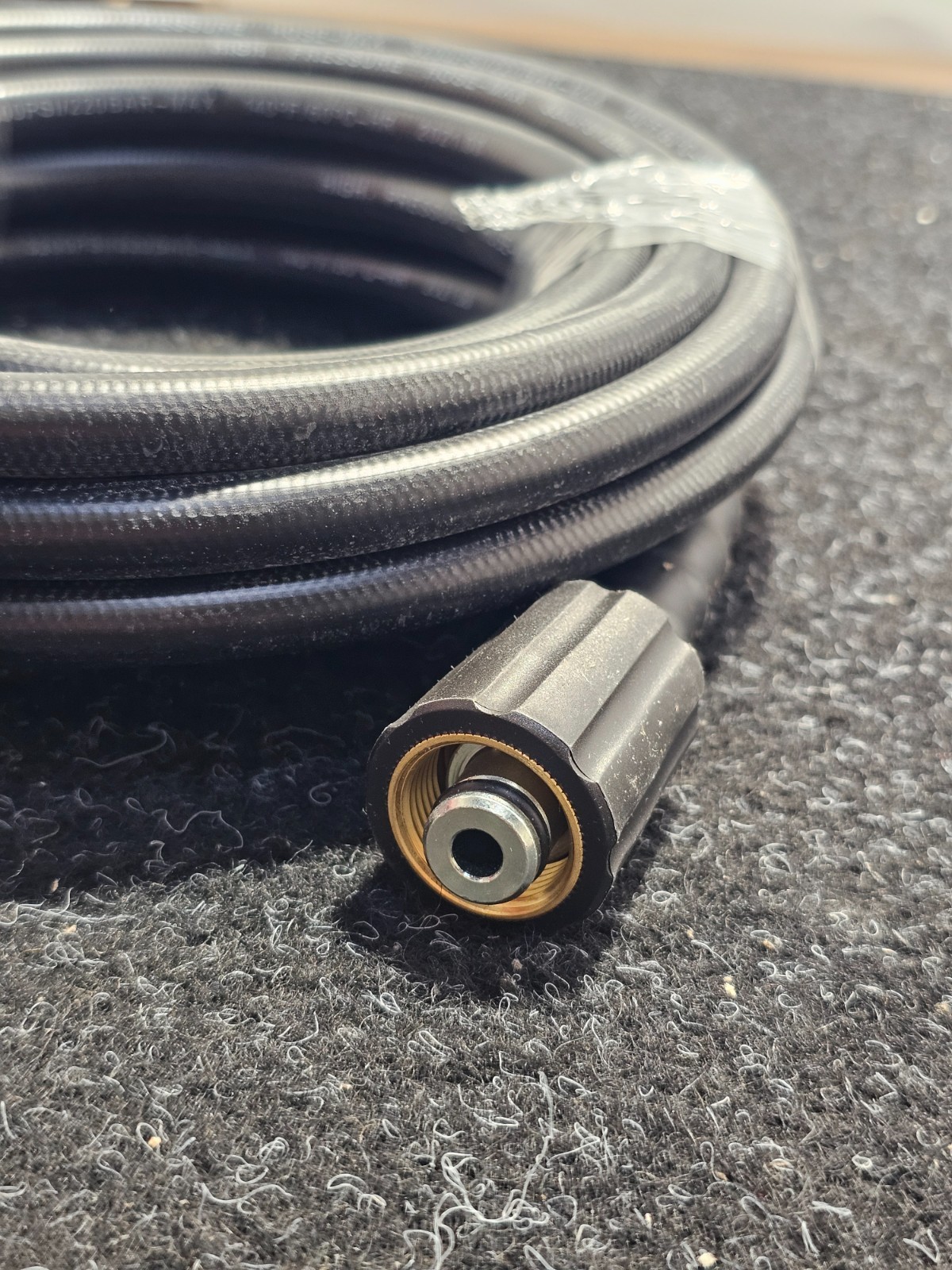 Valley Industries 25TPR14-MIT 25′ 2600 PSI High Pressure Washer Hose, Black
