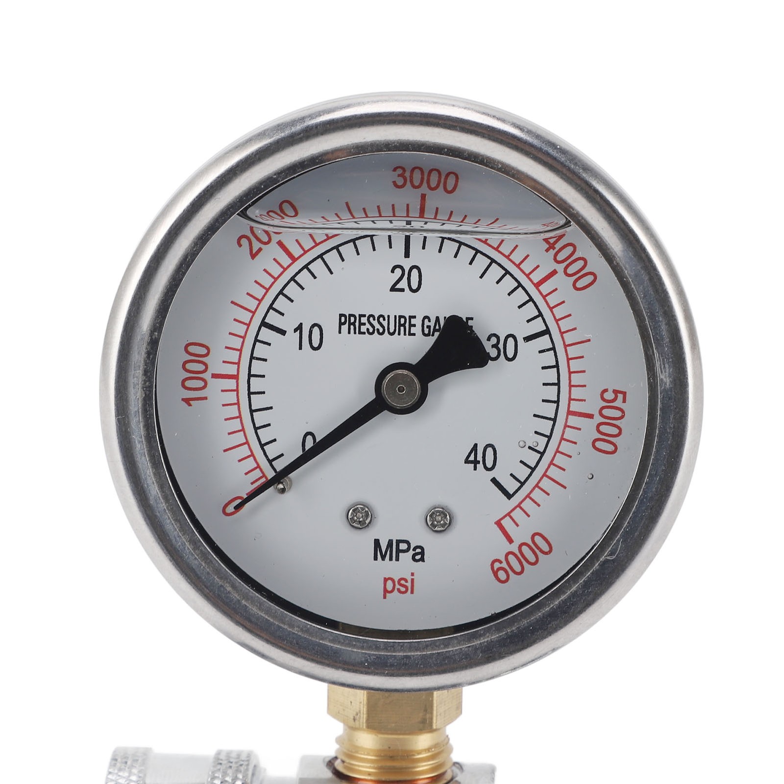 1 Pressure Washer Gauge High Pressure 6000psi For Car Washing NEW
