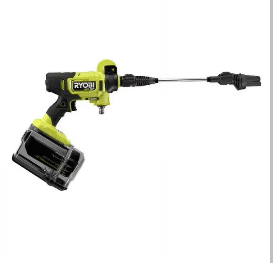 Ryobi 40V HP EZClean Cordless Brushless Pressure Washer 600 PSI w/ Accessories