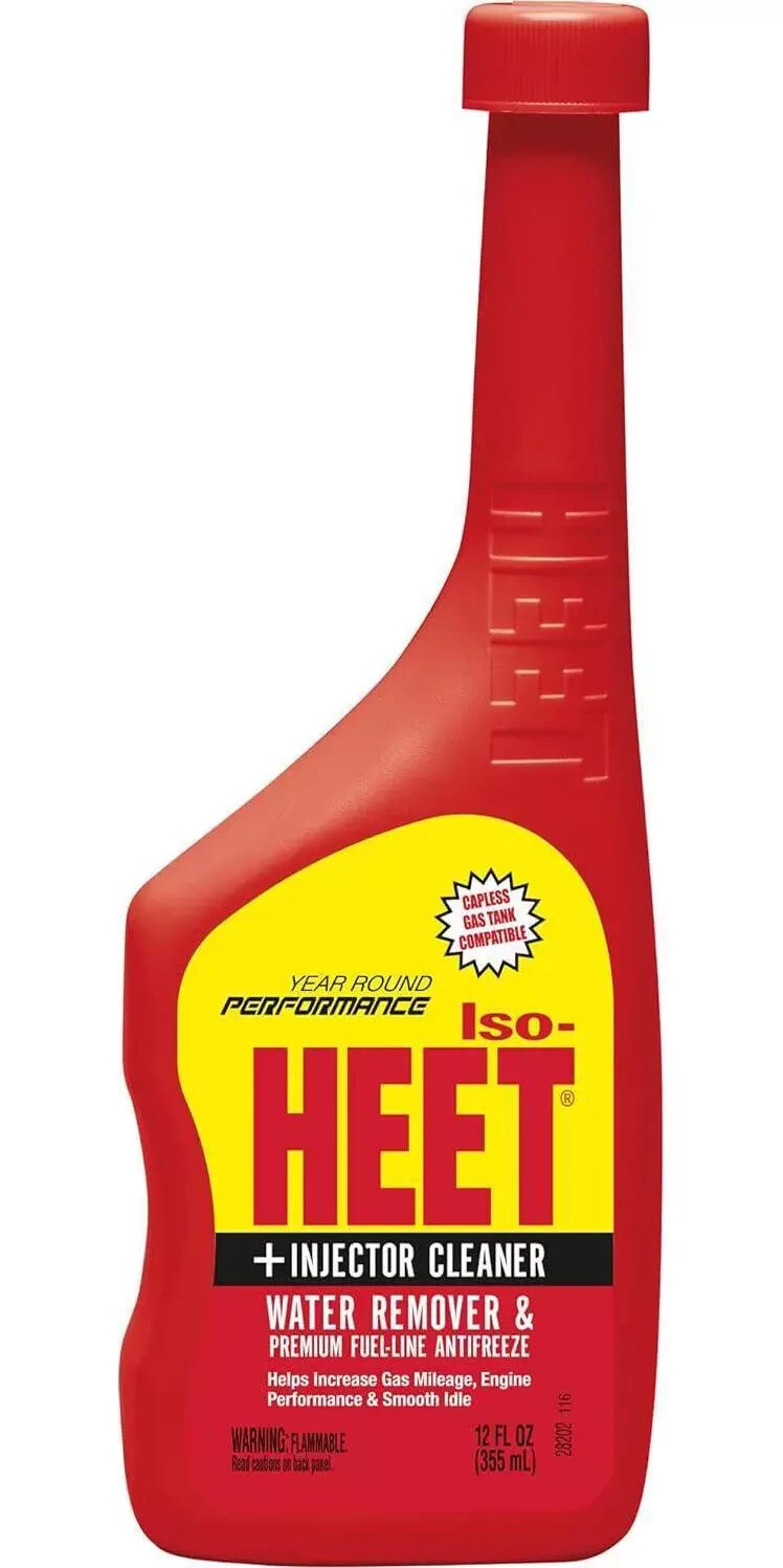 Heet Iso-HEET Water Remover And Premium Fuel Line Antifreeze + Injector Cleaner