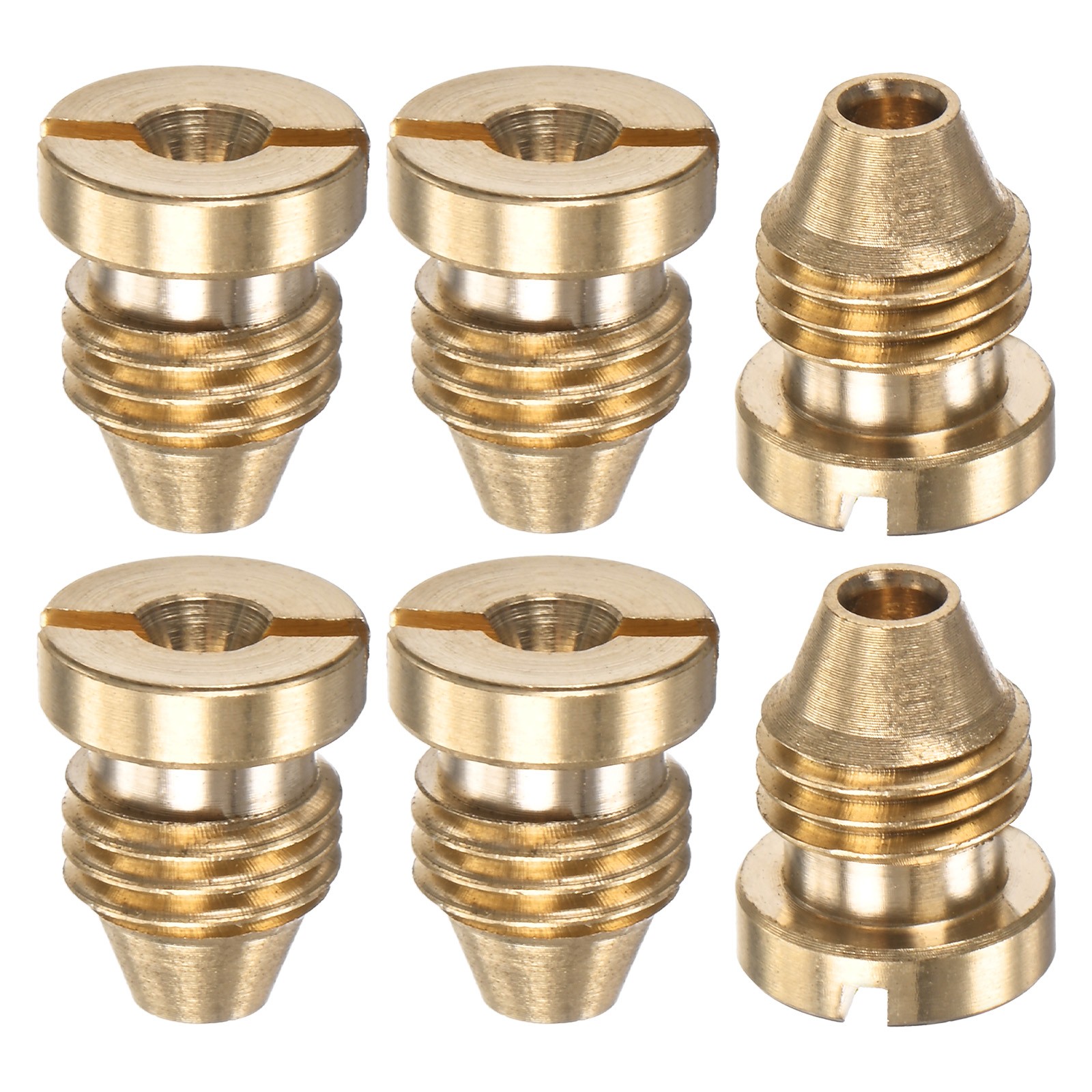 Foam Cannon Holes, 6 Pieces 1.25mm Universal Brass Thread