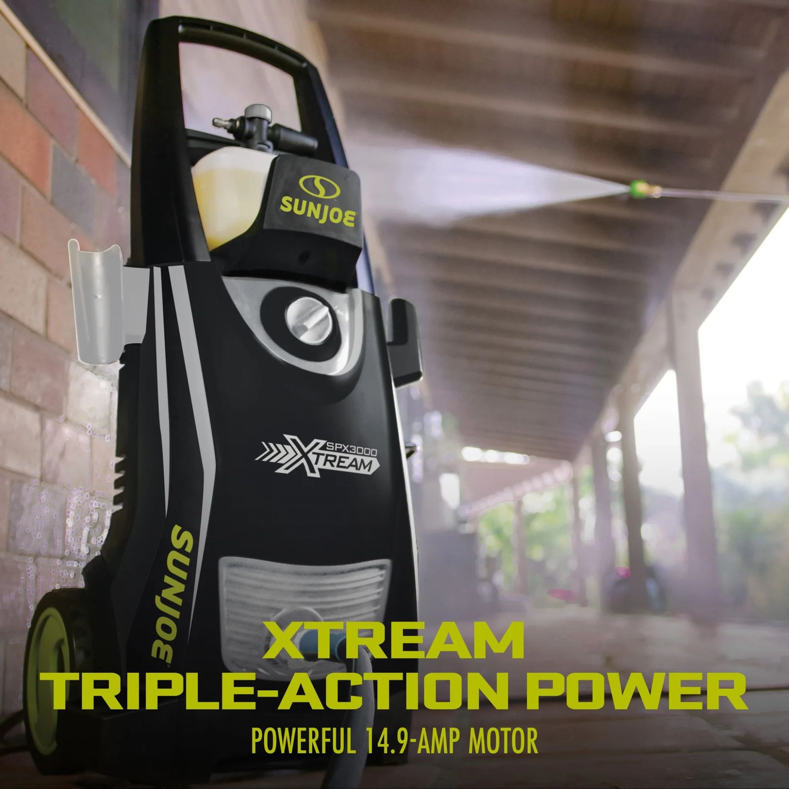Sun Joe XTREAM Clean Electric Pressure Washer with 34″ Wand