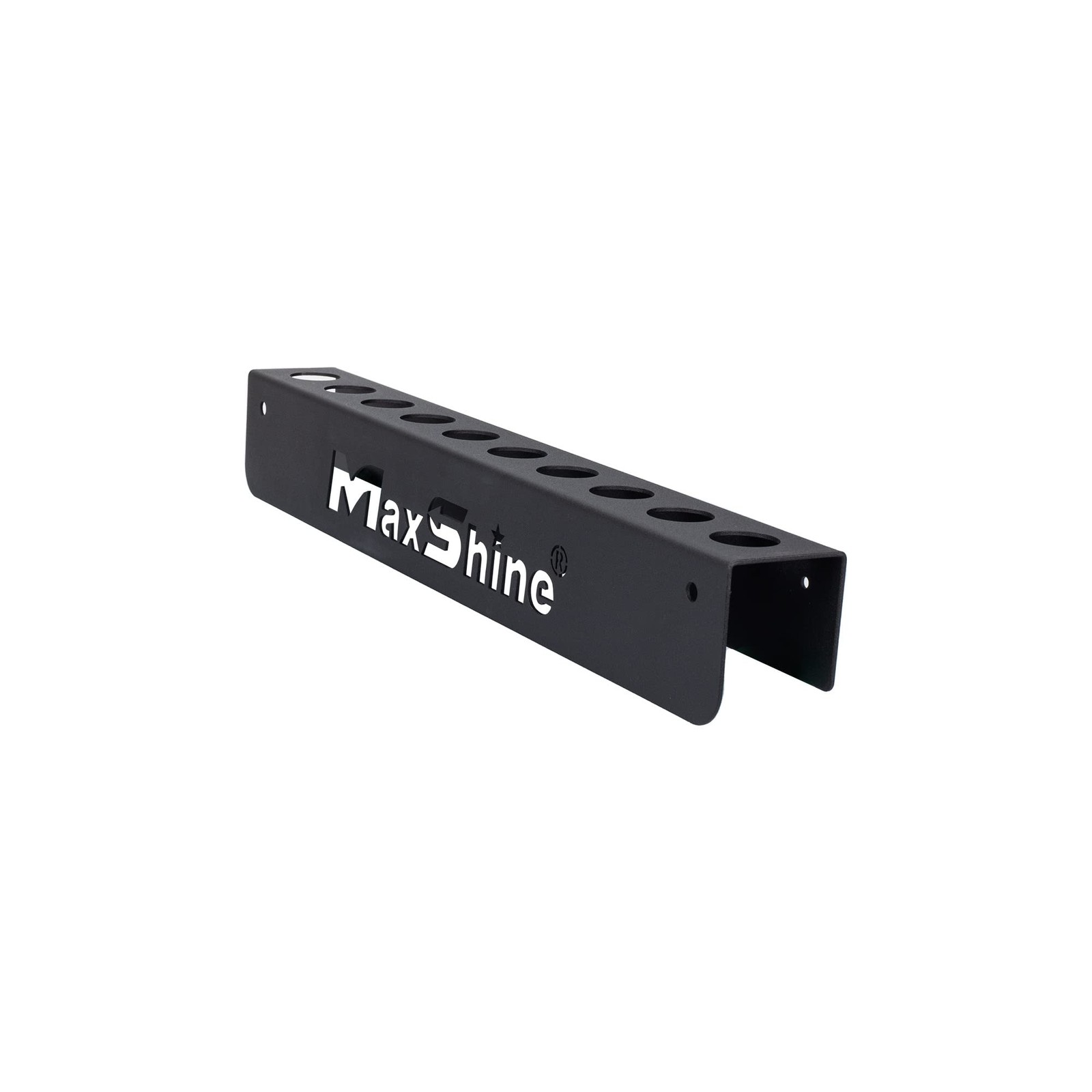 Maxshine Universal Detailing Brush Holder | 15.99 x 1.95 x inches, Black