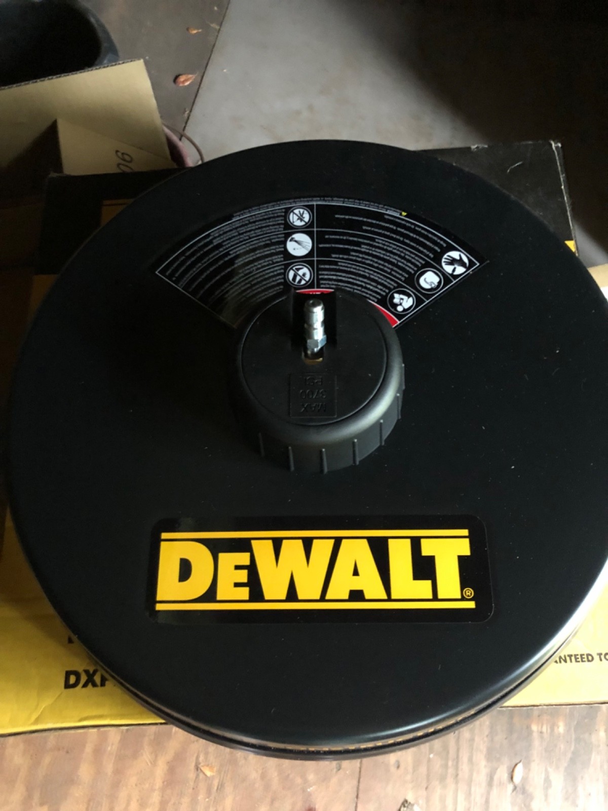 DEWALT DXPA37SC 18″ Surface Cleaner for Pressure Washer Steel Deck 3700 Psi