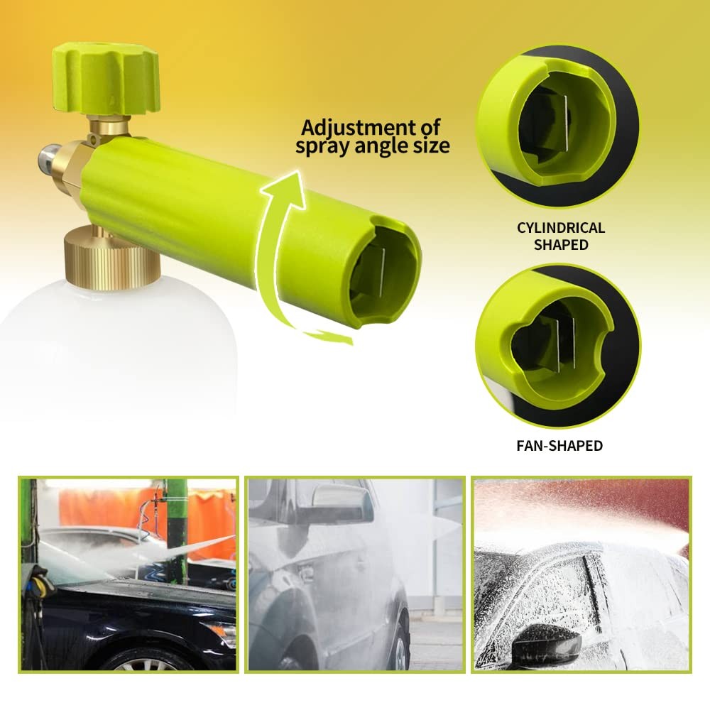 ESP Foam Cannon Snow Foam Lance Pressure Power Jet Washer Quick Release Adjus…