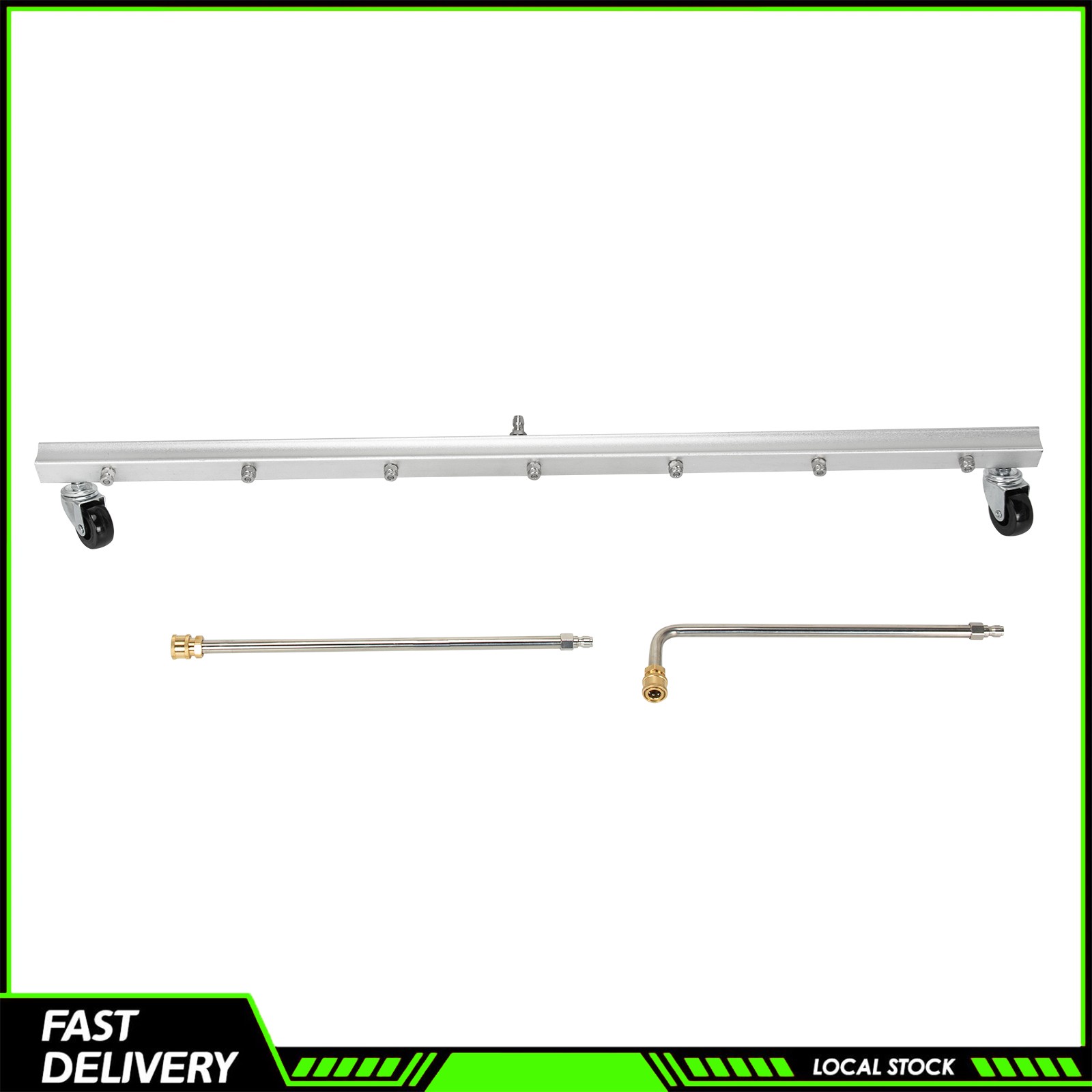4000PSI Under Car Pressure Washer Undercarriage Cleaner Underbody Wash Broom 39″
