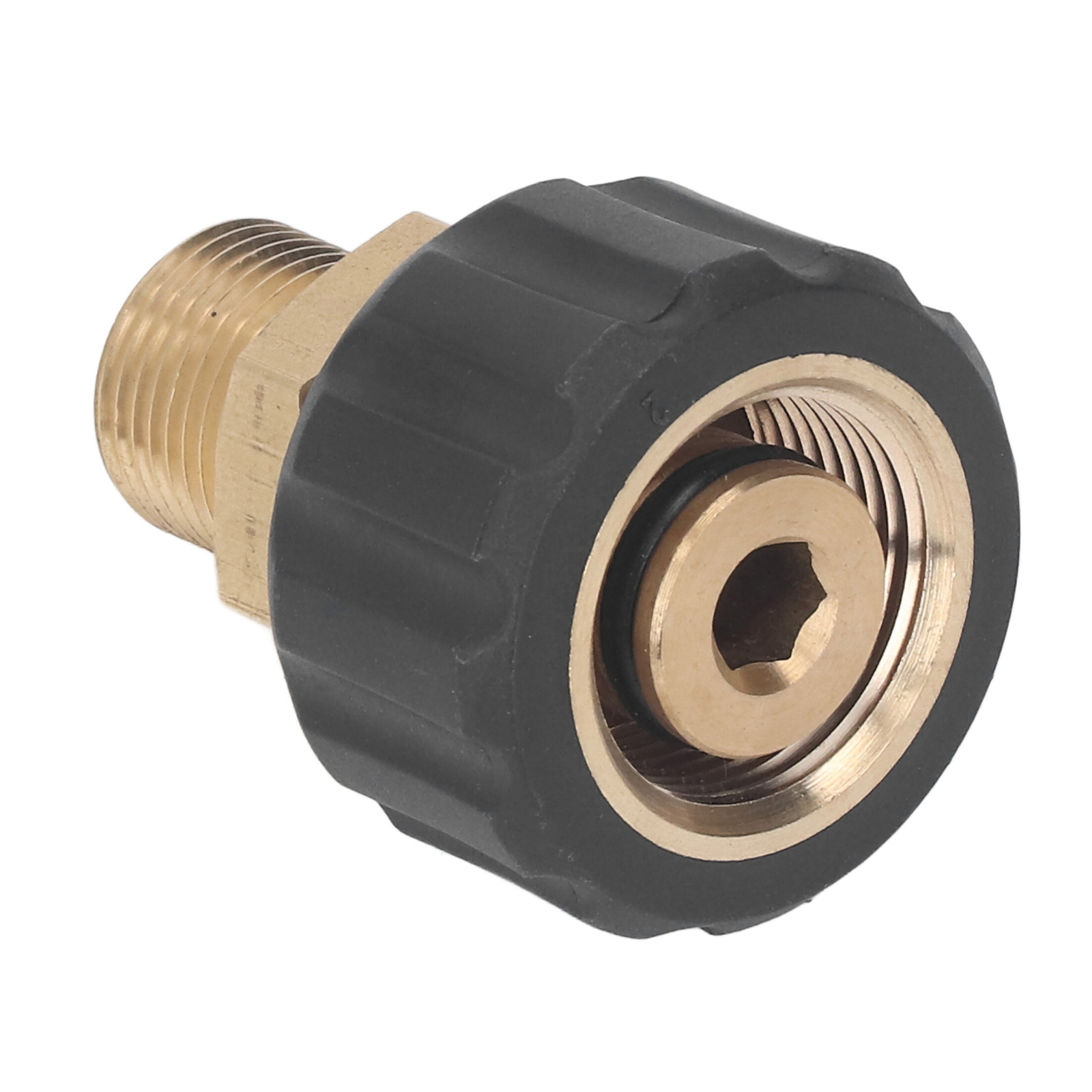 Pressure Washer Adapter Hose Connector 5000PSI Male G3/8 To Female M22 15mm