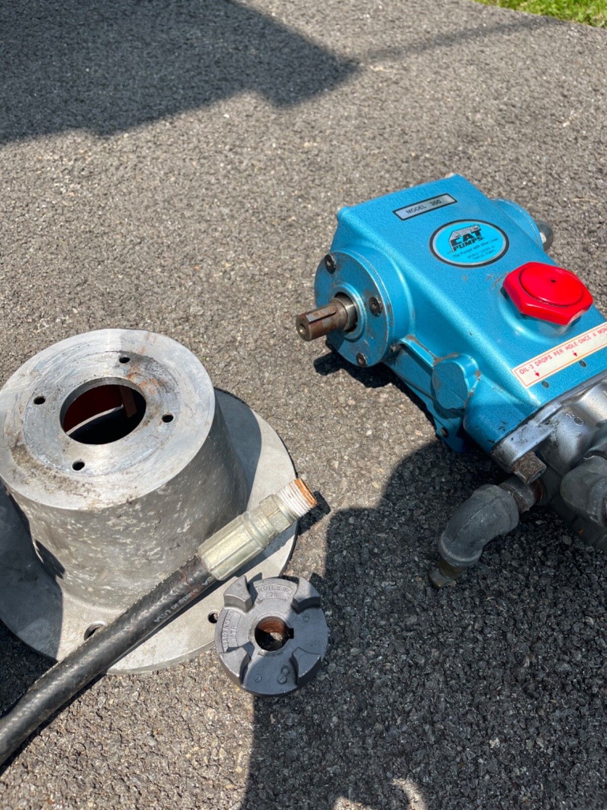 Industrial Pressure Washer Set-up