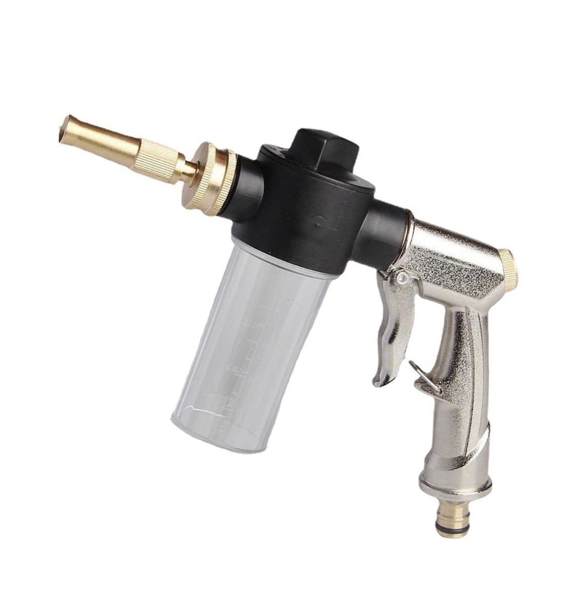 Car Wash Foam Gun Sprayer, Metal High-Pressure Car Wash Sprayer with 3.5oz/100cc