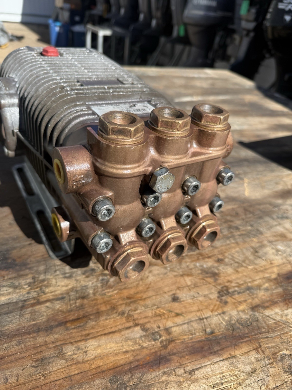 Comet TW 5050 S Pump, 5.2 GPM, 5000 PSI, 17.5 HP Rebuilt Pressure Washer Pump