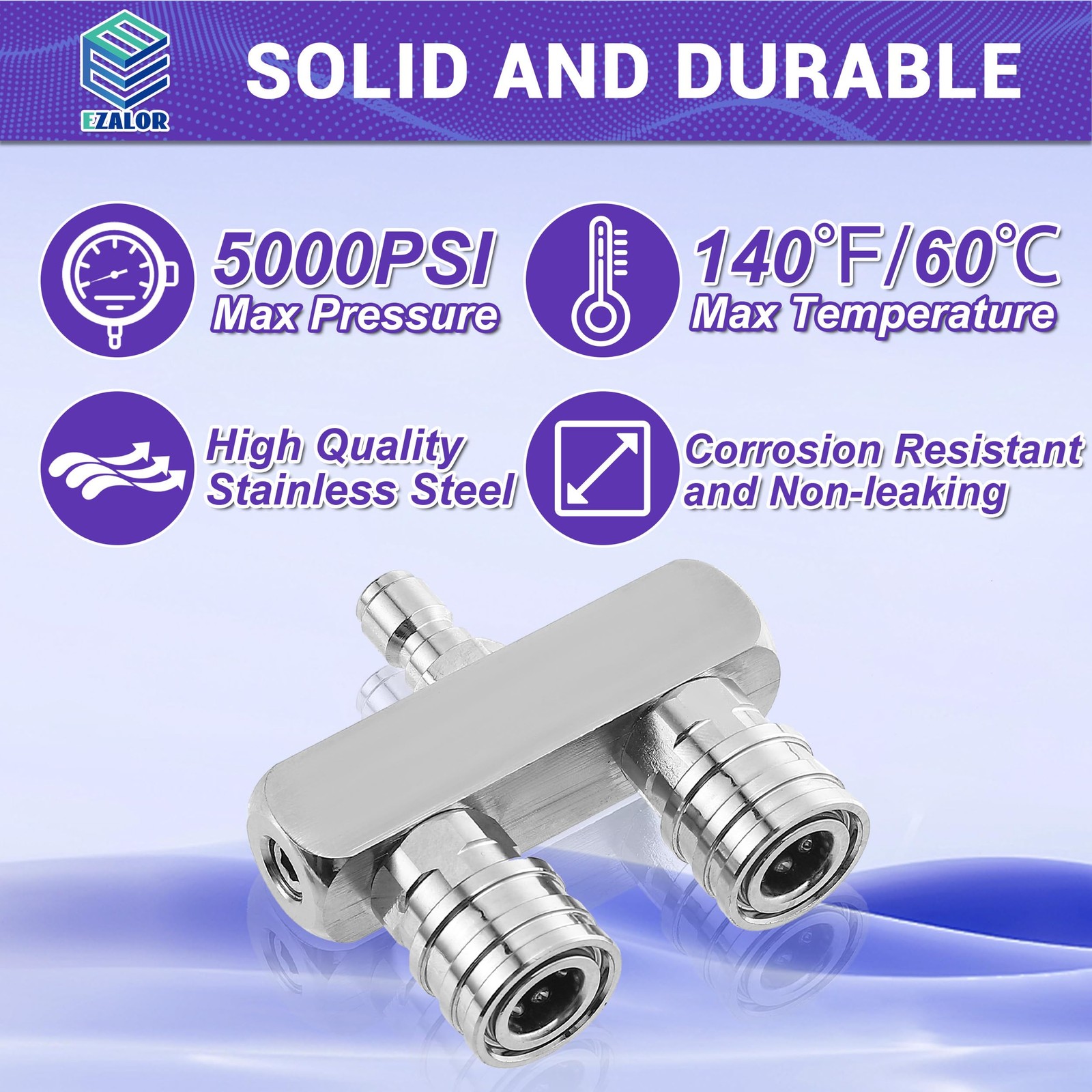 Pressure Washer Tips, 2-in-1 Power Washer Nozzle Tip, Dual Pressure Washer No…