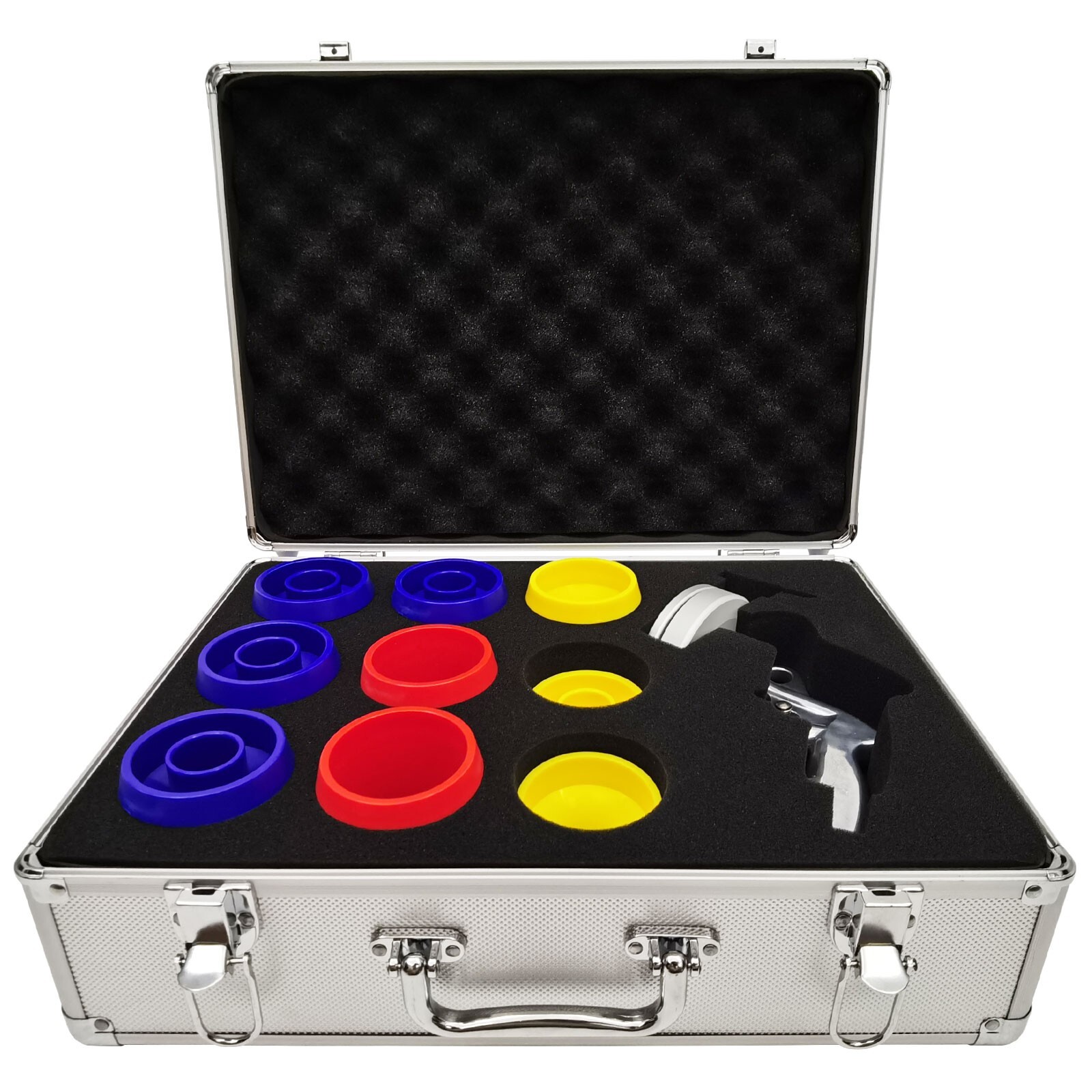 Pneumatic Hose and Tube Cleaning Gun Pressure Cleaning Tool Set with 9 Nozzles