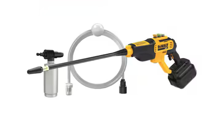 DEWALT 20V MAX 550 PSI 1.0 GPM Cold Water Cordless Battery Power Cleaner DCPW550