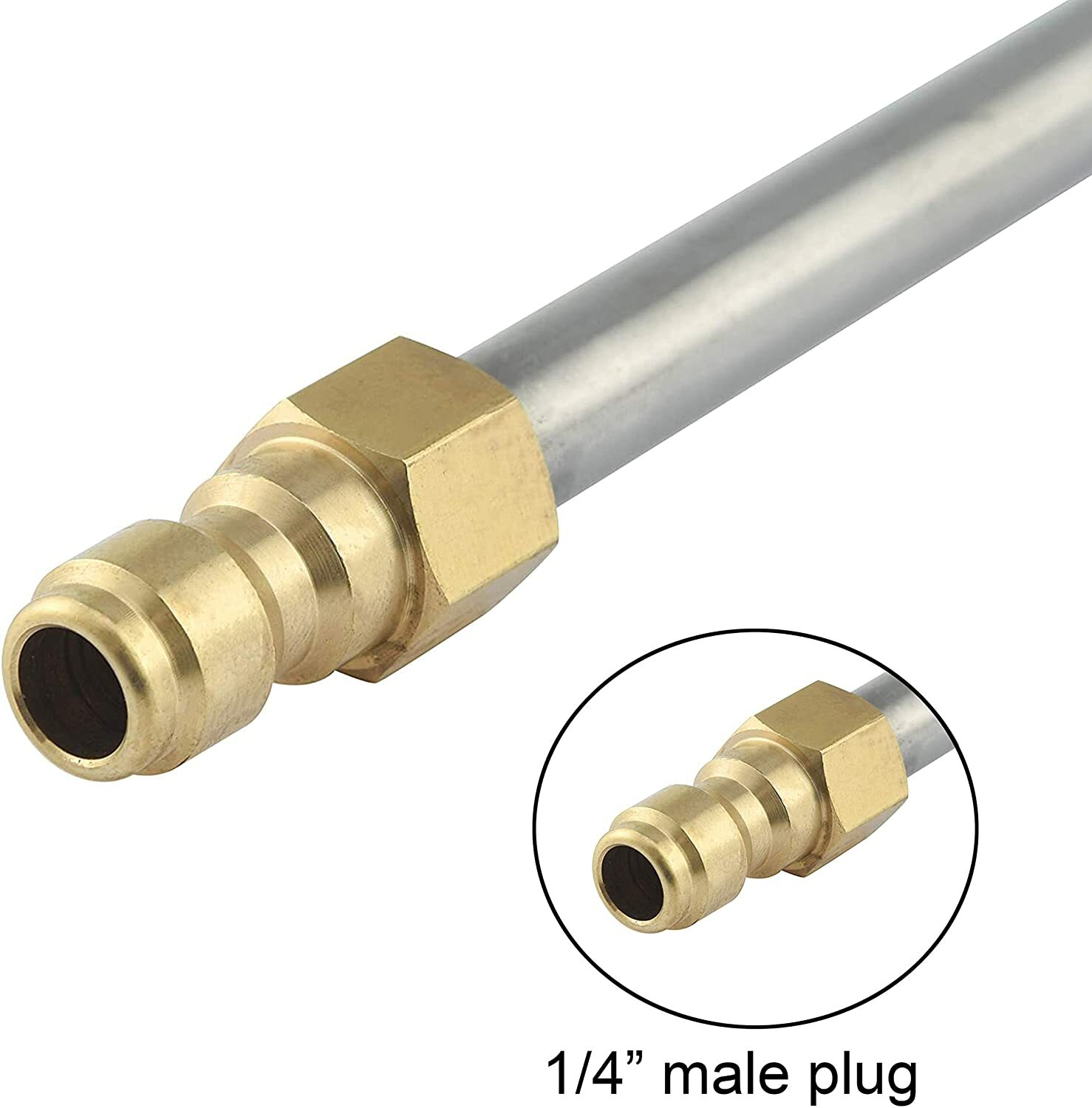15 Inch Pressure Washer Extension Wand 45 Degree Curved Angled Attachment Lance