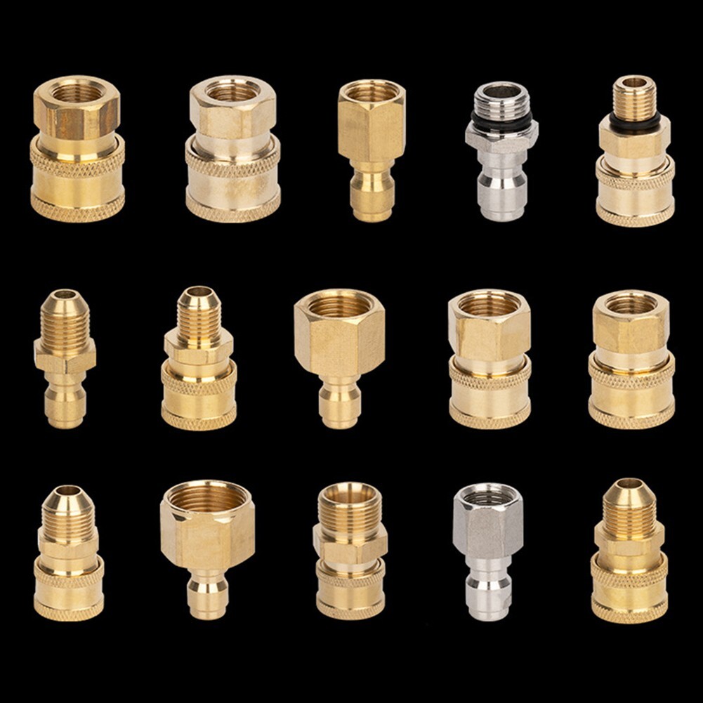 1/4Inch Quick-Release Connector Coupler Fittings/For High Pressure Washer & Hose