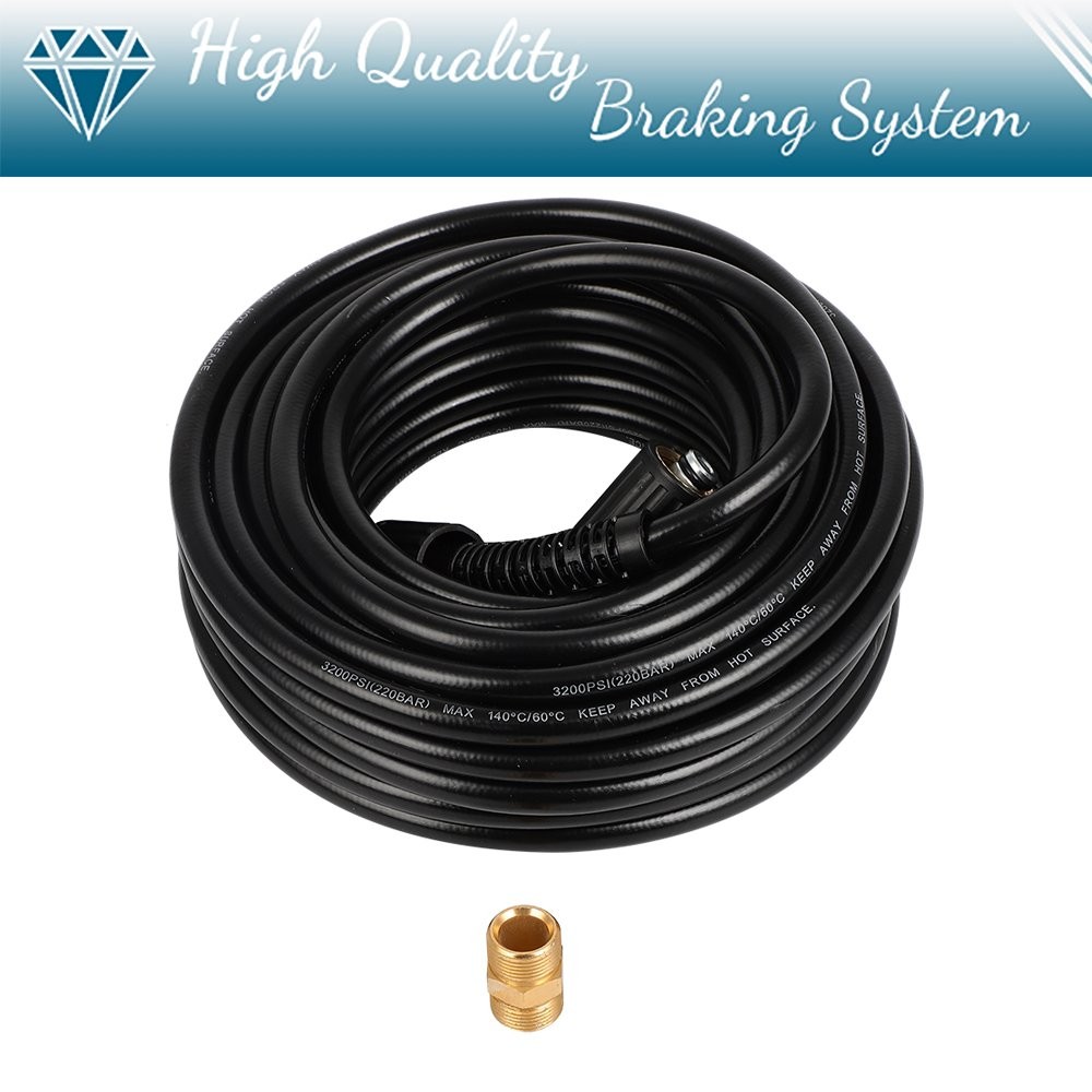 50FT 3200PSI Replacement High Power Pressure Washer Hose 3/8 Inch M22-14MM